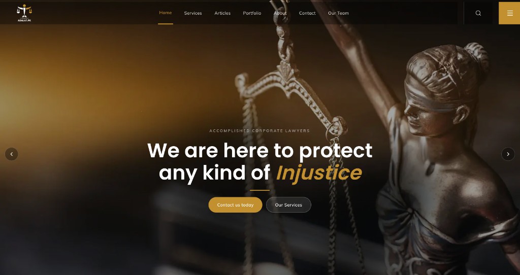 Adalat PK project screenshot